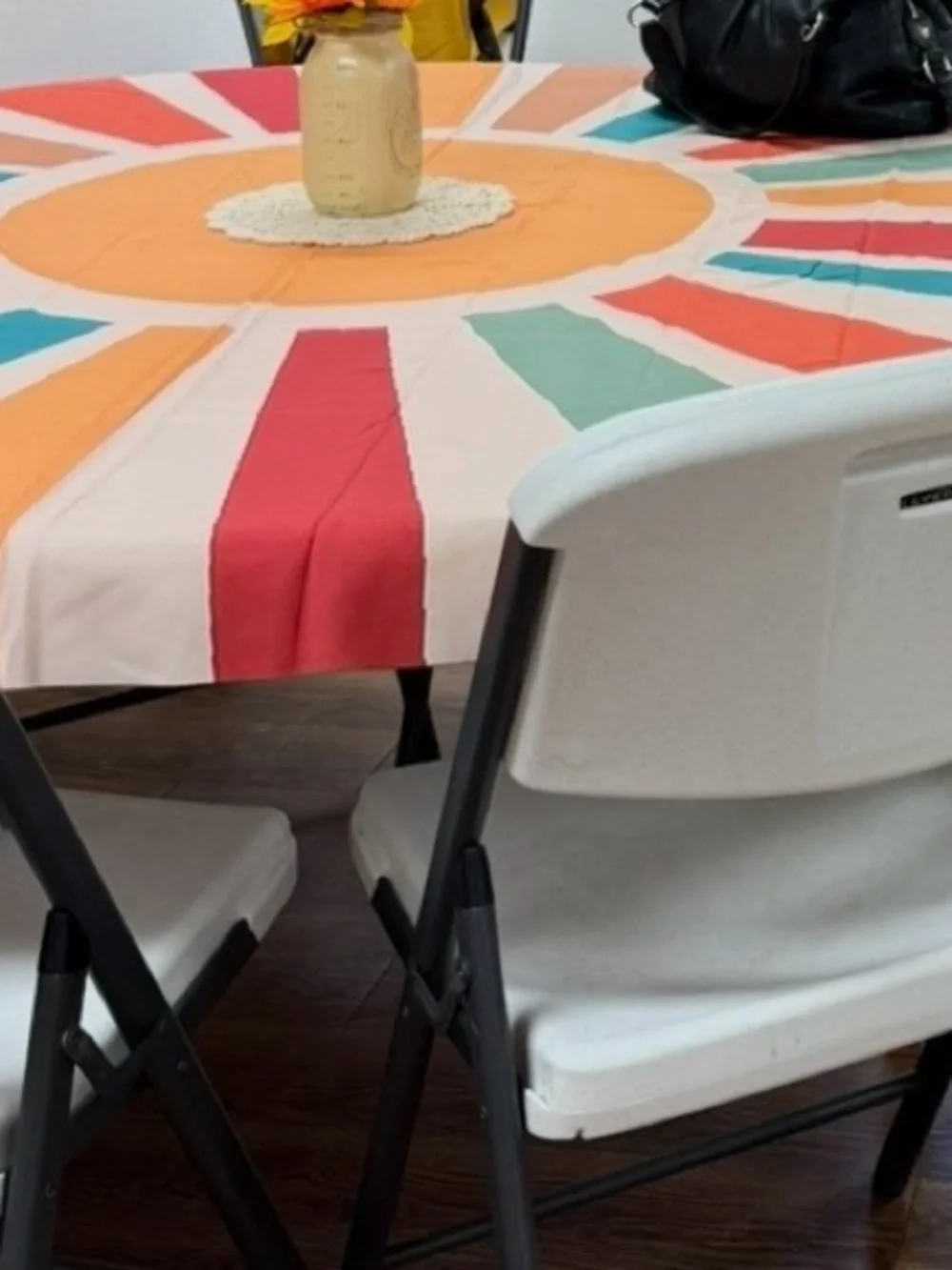 (6) 60 inch round cloth table covers